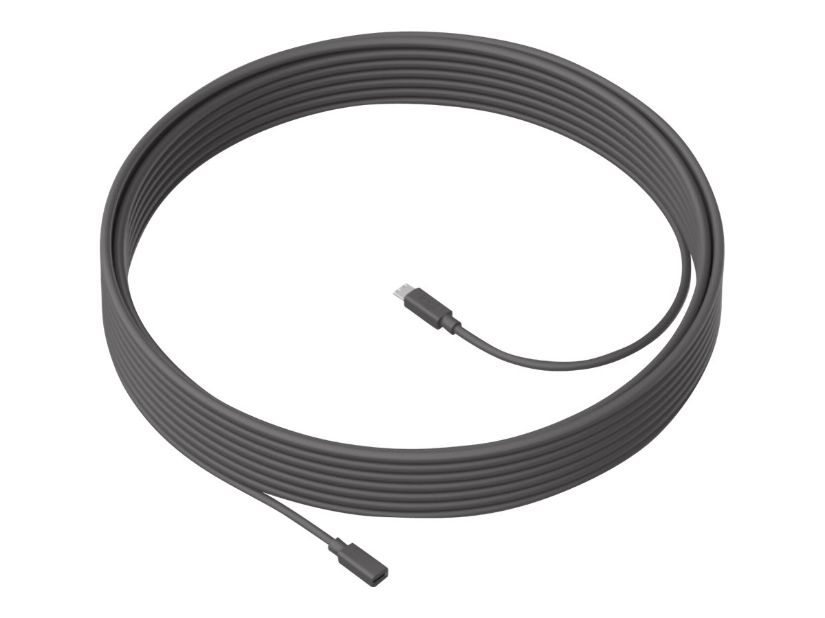 Logitech MeetUp Mikrofonverlängerungskabel 10 m Schwarz