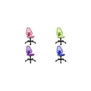 Topstar Kinder-Drehstuhl "OPEN ART JUNIOR", rosa / pink stufenlose Sitzhöhenverstellung mit Spezial-Kinder-Toplift, - 1 Stück (71430 S04)