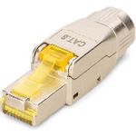 DIGITUS Feldstecker Cat 8.1 geschirmt werkzeugfreie Montage (DN-93838)