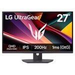 LG UltraGear 27G610A-B 27 Zoll WQHD IPS LED 16:9 200 Hz Gaming Monitor [Energieklasse E] (27G610A-B.AEUQ)