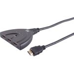 S/CONN maximum connectivity HDMI Umschalter 3x IN - 1x OUT, 4K2K (05-02001)