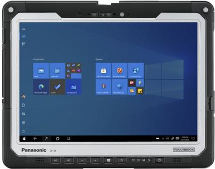 Panasonic Toughbook CF-33 MK2 4G LTE 512 GB 30,5 cm (12" ) Intel® Core™ i5 Prozessoren der 10. Generation 16 GB Wi-Fi 6 (802.11ax) Windows 10 Pro Schwarz - Grau (CF-33GEPAVTG)