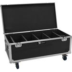 ROADINGER Flightcase 4x AKKU Multiflood IP 18x10W RGBW Wash CRMX mit Ladefunktion (31005248)