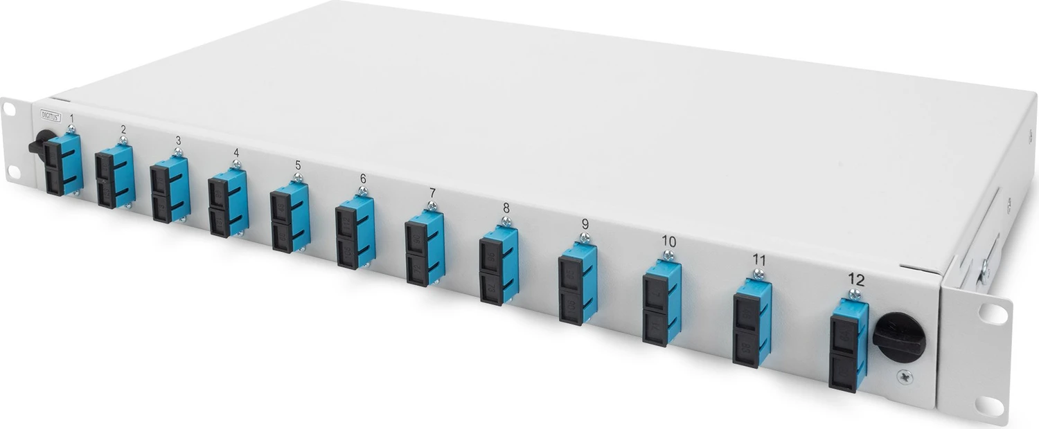 Digitus Glasfaser Spleißbox mit Schnellverschluss - ausziehbar (DN-96200-QL)