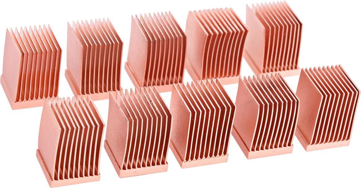 ALPHACOOL RAM Cop Heatsinks 10x10mm-10er