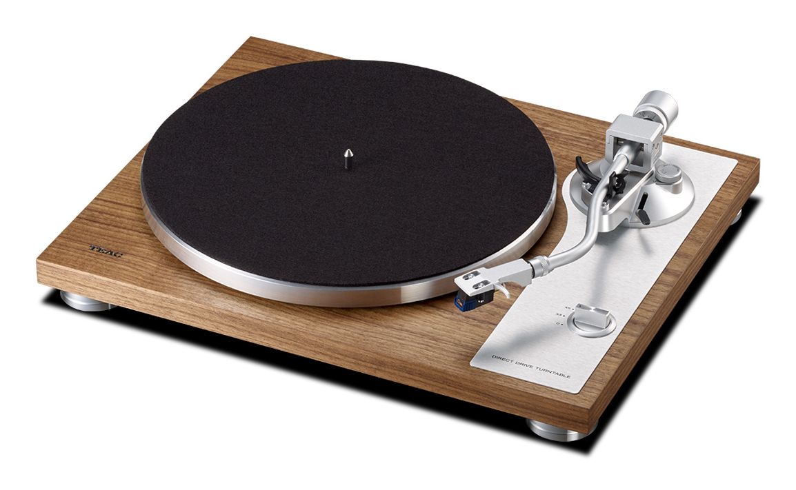 Teac TN-4D-SE Plattenspieler mit Direktantrieb Walnuss