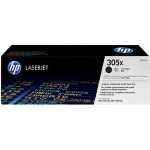 HP Toner CE410X (305X) - Schwarz - Kapazität: 4.000 Seiten (CE410X)