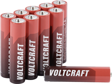 VOLTCRAFT Industrial LR03 Micro (AAA)-Batterie Alkali-Mangan 1350 mAh 1.5 V 10 St. (VC-14066390)