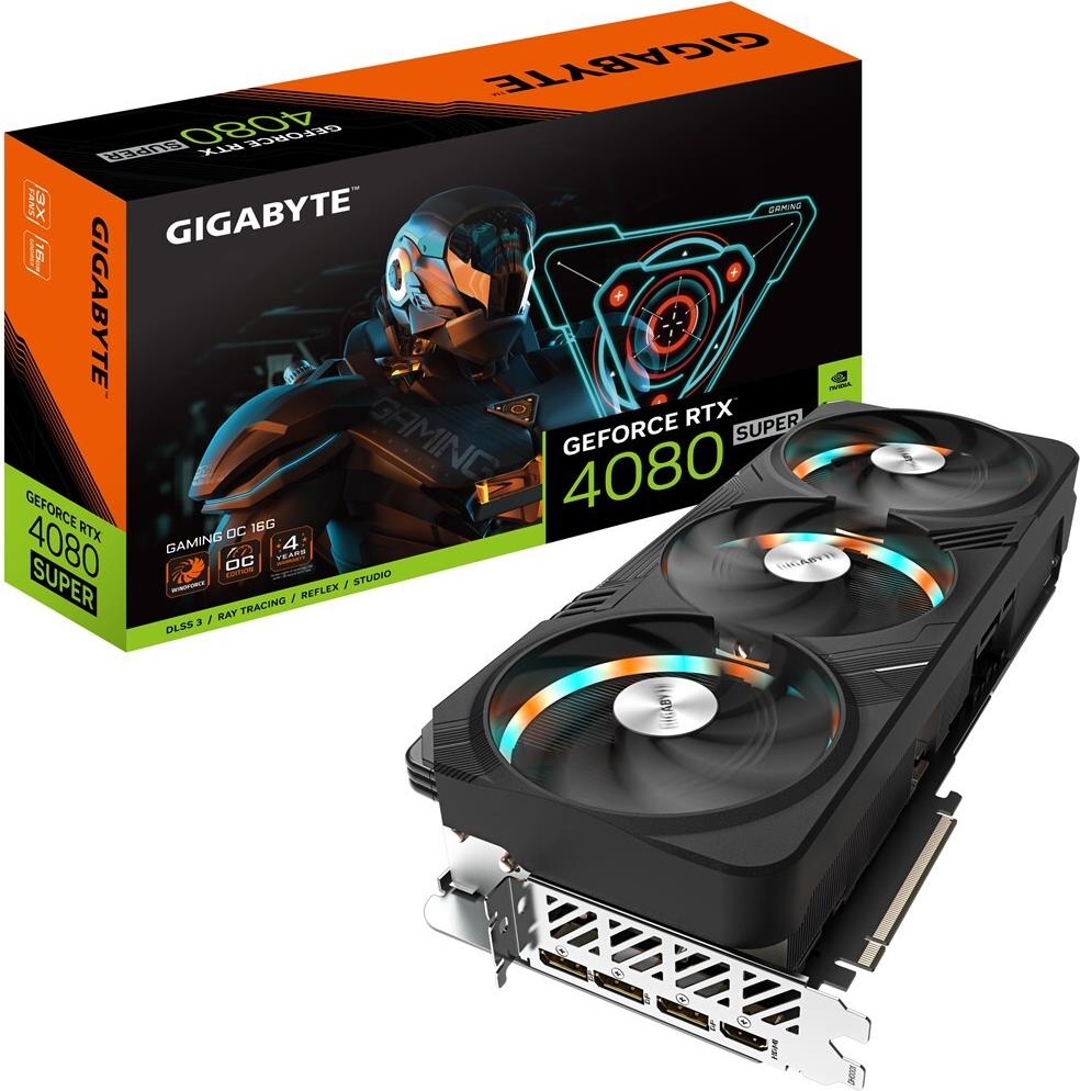 Gigabyte GAMING GeForce RTX 4080 SUPER OC 16G (GV-N408SGAMING OC-16GD)