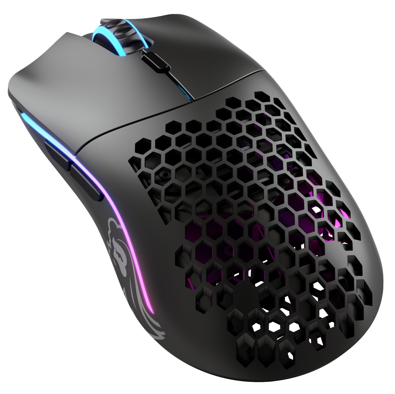 Glorious Model O Minus Wireless Gaming-Maus 19000 DPI RF Wireless Schwarz