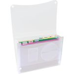 Fächertasche DIN A4 7Fächer Polypropylen transluzent (370682400)