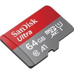 SanDisk Ultra Flash-Speicherkarte (microSDXC-an-SD-Adapter inbegriffen) (SDSQUAB-064G-GN6FA)