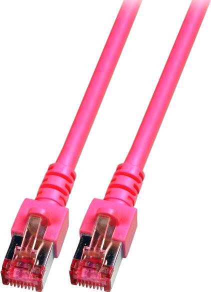 EFB-Elektronik RJ45 Patchkabel Cat.6 S/FTP LSZH magenta 15m Hersteller: EFB Elektronik (K5519.15)