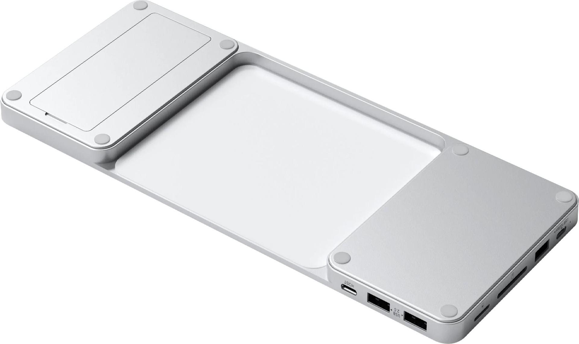 Satechi ST-UCISDS USB-C Dockingstation Silber