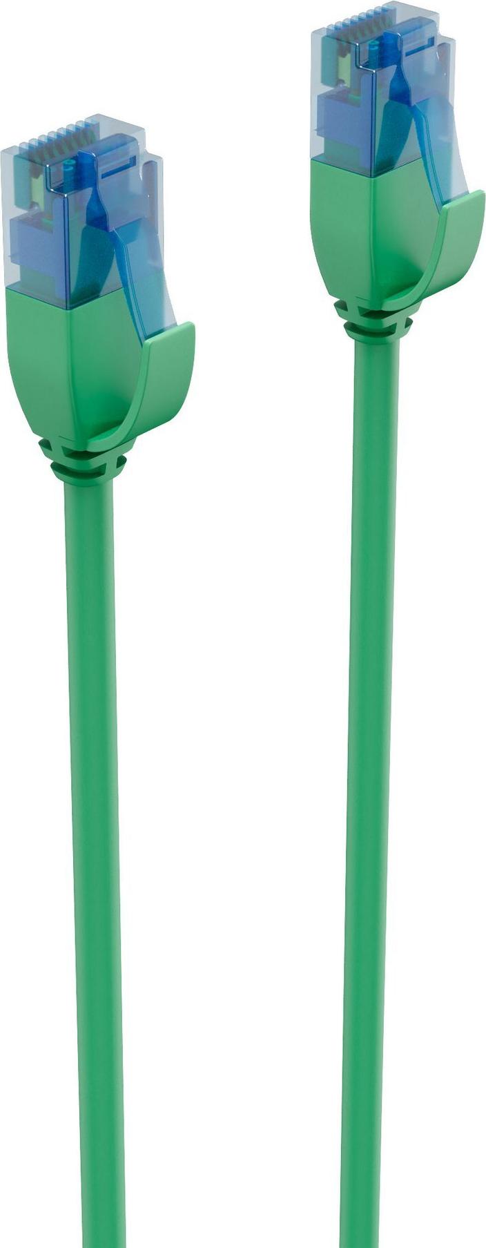 shiverpeaks!!! shiverpeaks®--Netzwerkkabel-Patchkabel cat. 6 U/UTP slim, grün 1m (BS08-22023)