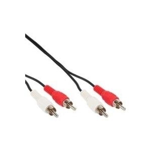 INLINE Audio-Kabel 2 x Cinch (M) (89931A)