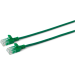 Microconnect W125628020 Netzwerkkabel 10 m Cat6a U/UTP (UTP) Grün (V-UTP6A10G-SLIM)