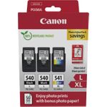 Canon PG-540L x2/CL-541XL Photo Paper Value Pack (5224B015)