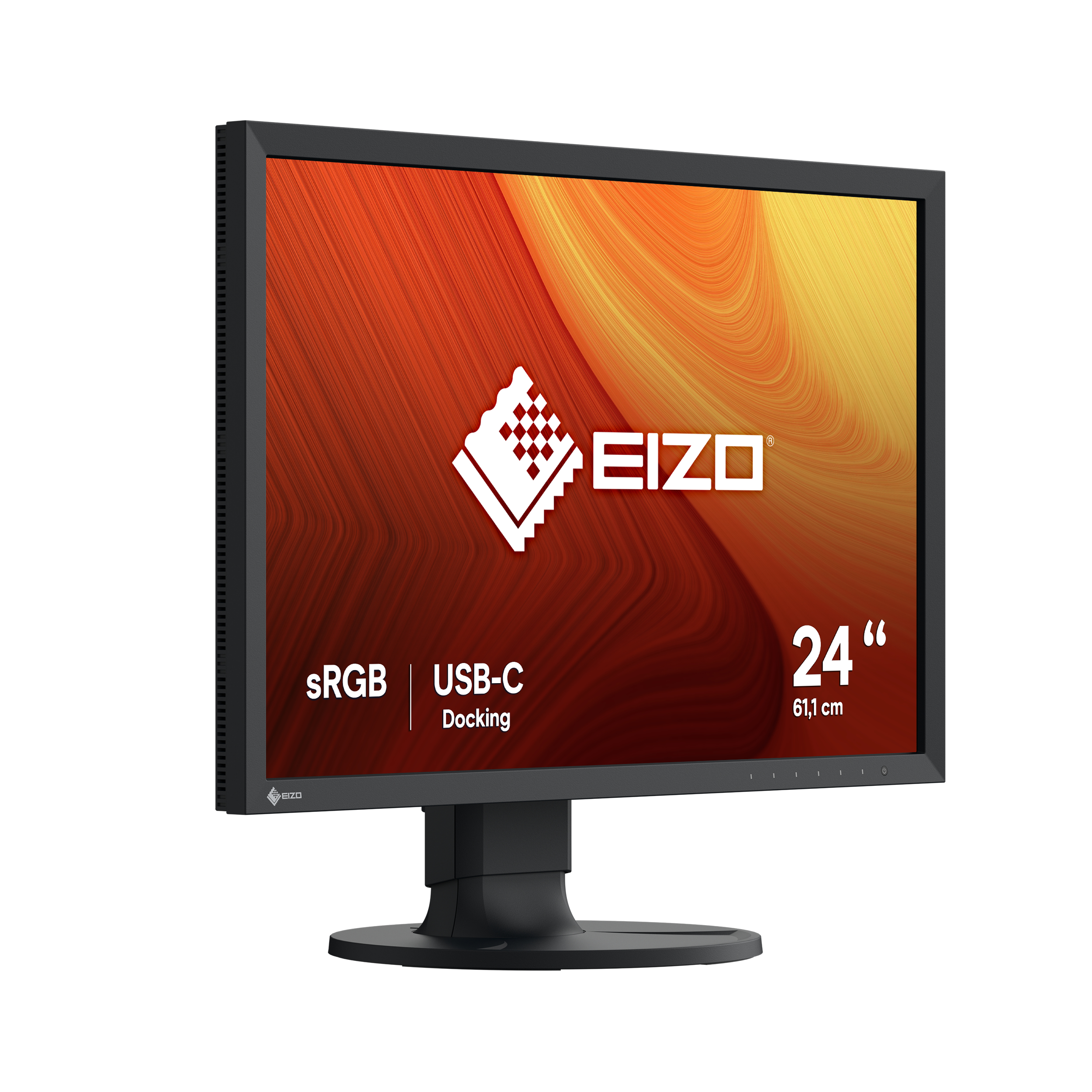 EIZO 61.0cm 24" CS2400R 16 10 HDMI+DP+USB-C IPS black retail - Flachbildschirm (TFT/LCD) - 24" - Typ C [Energieklasse F] (CS2400R)[head]Hauptmerkmale[/head][tabelle][Z1]Energie Effizienzklasse[Z2]F[Z3][/tabelle]