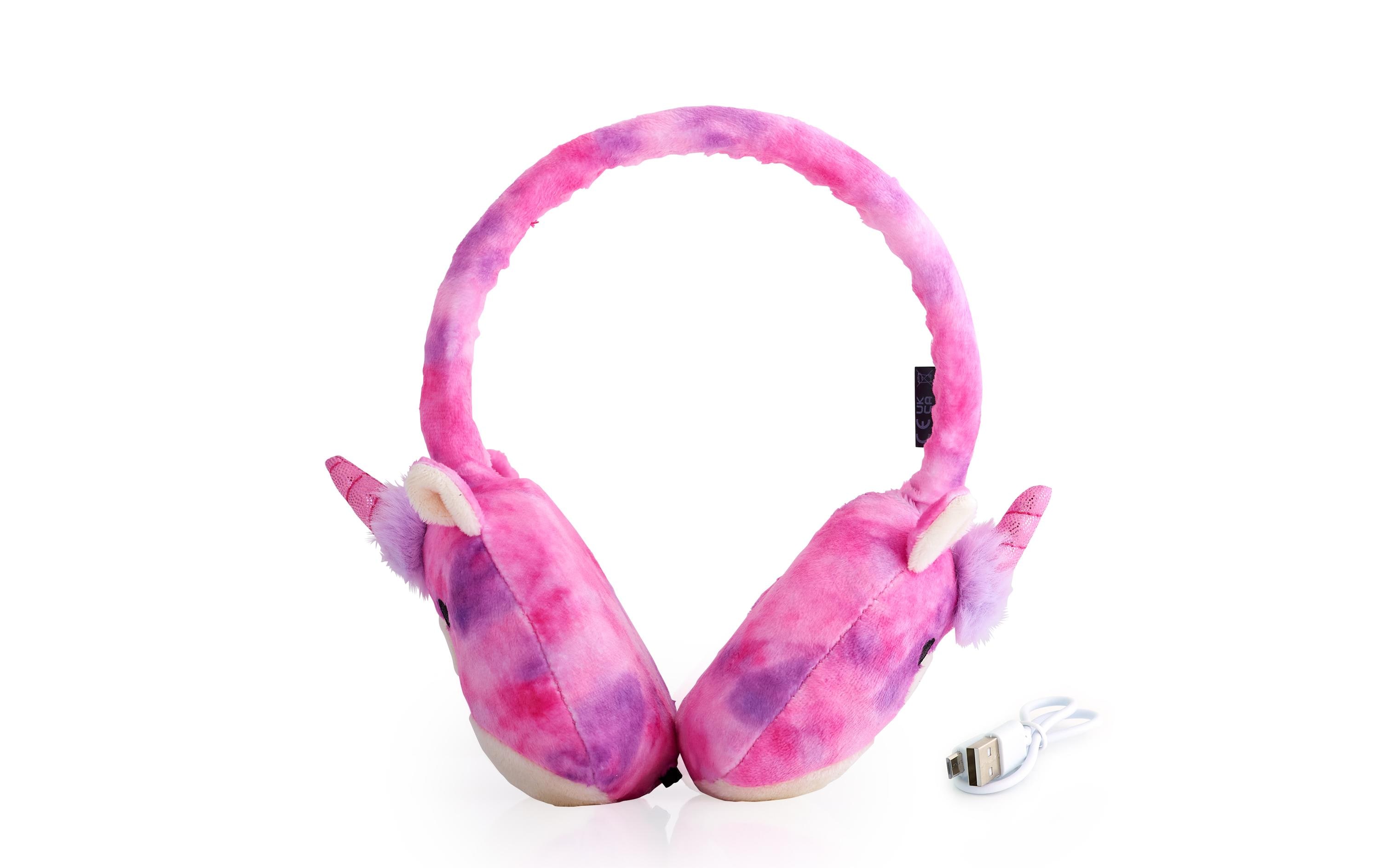 Lazerbuilt Lola Bluetooth Kinderkopfhörer Violett/Pink