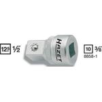 Hazet Adapter, Innenvierkant 10 mm (3/8" ) auf Außenvierkant 12,5 mm (1/2") 8858-1 (8858-1)
