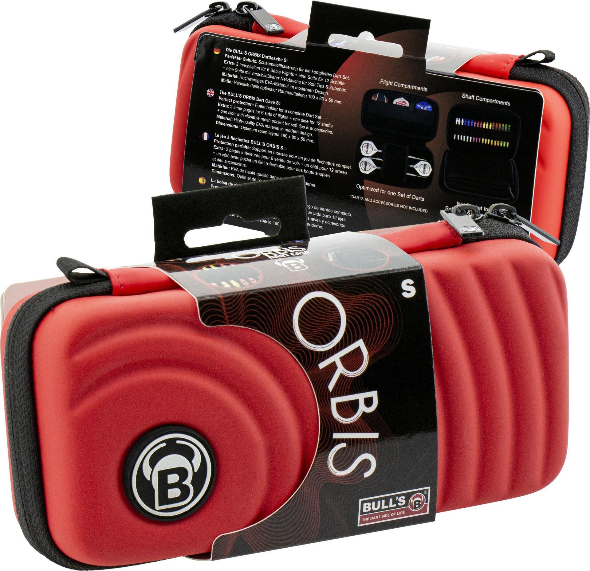 BULL'S 1 BULL'S ORBIS S Dartcase red (66393)