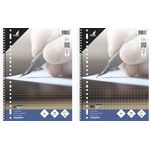 kangaro Collegeblock, DIN A4, kariert, 80 Blatt 10 mm kariert, 23-fach gelocht, 60 g/qm, ohne Rand, - 1 Stück (K-5574)