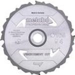 Metabo FIBERCEMENT CUT PROFESSIONAL 628287000 Kreissägeblatt 160 x 20 x 1.6 mm Zähneanzahl: 4 1 St. (628287000)