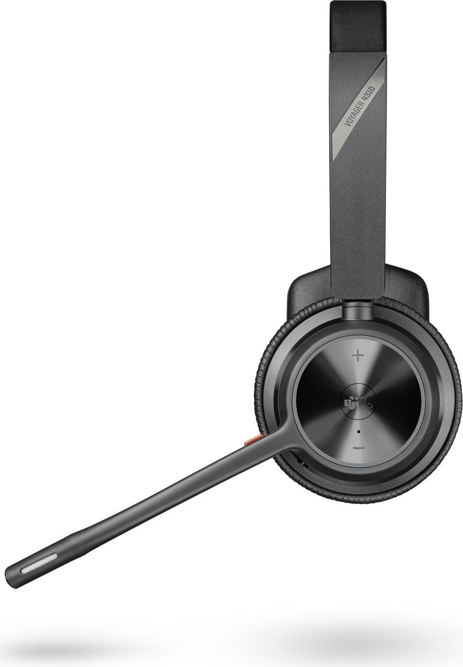 HP Poly Voyager 4310 On-Ear Bluetooth Headset USB-A Schwarz