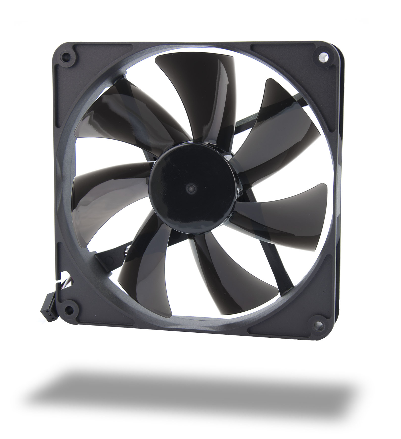 Noiseblocker BlackSilentPRO PK-3 Gehäuselüfter Schwarz