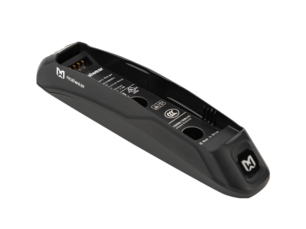 RealWear 127107 Batterieladegerät 9 V QC 3.0 Schwarz