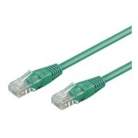 Wentronic Goobay CAT 6 Patchkabel, U/UTP, Grün, 5 m - CCA Kupfergemisch (68420)