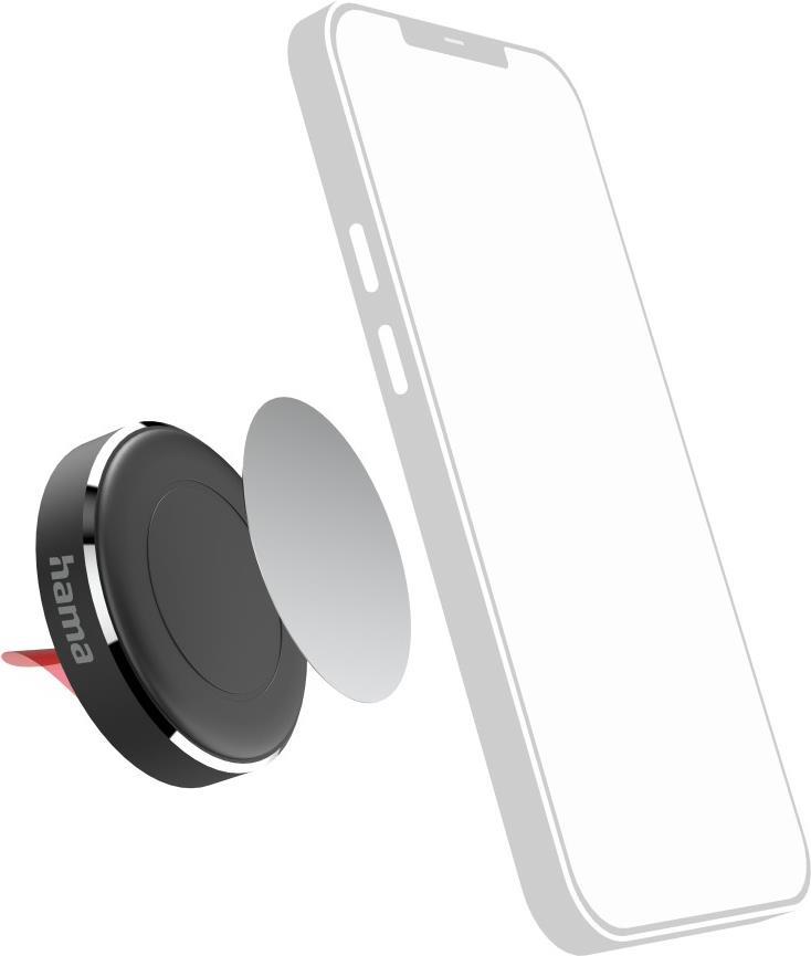Hama Auto-Handyhalterung Magnet für Armaturenbrett, 360 Grad drehbar, univers. (00201518)