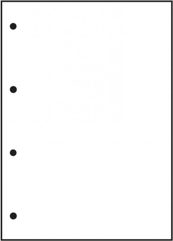 Oxford Schulblock A4 50 Blatt blanko 90 g/m² Blau