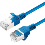 Microconnect V-FTP6A10B-SLIM Netzwerkkabel Blau 10 m Cat6a U/FTP (STP) (V-FTP6A10B-SLIM)