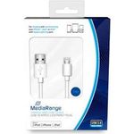 MediaRange MRCS178 Lightning-Kabel 1 m Weiß (MRCS178)