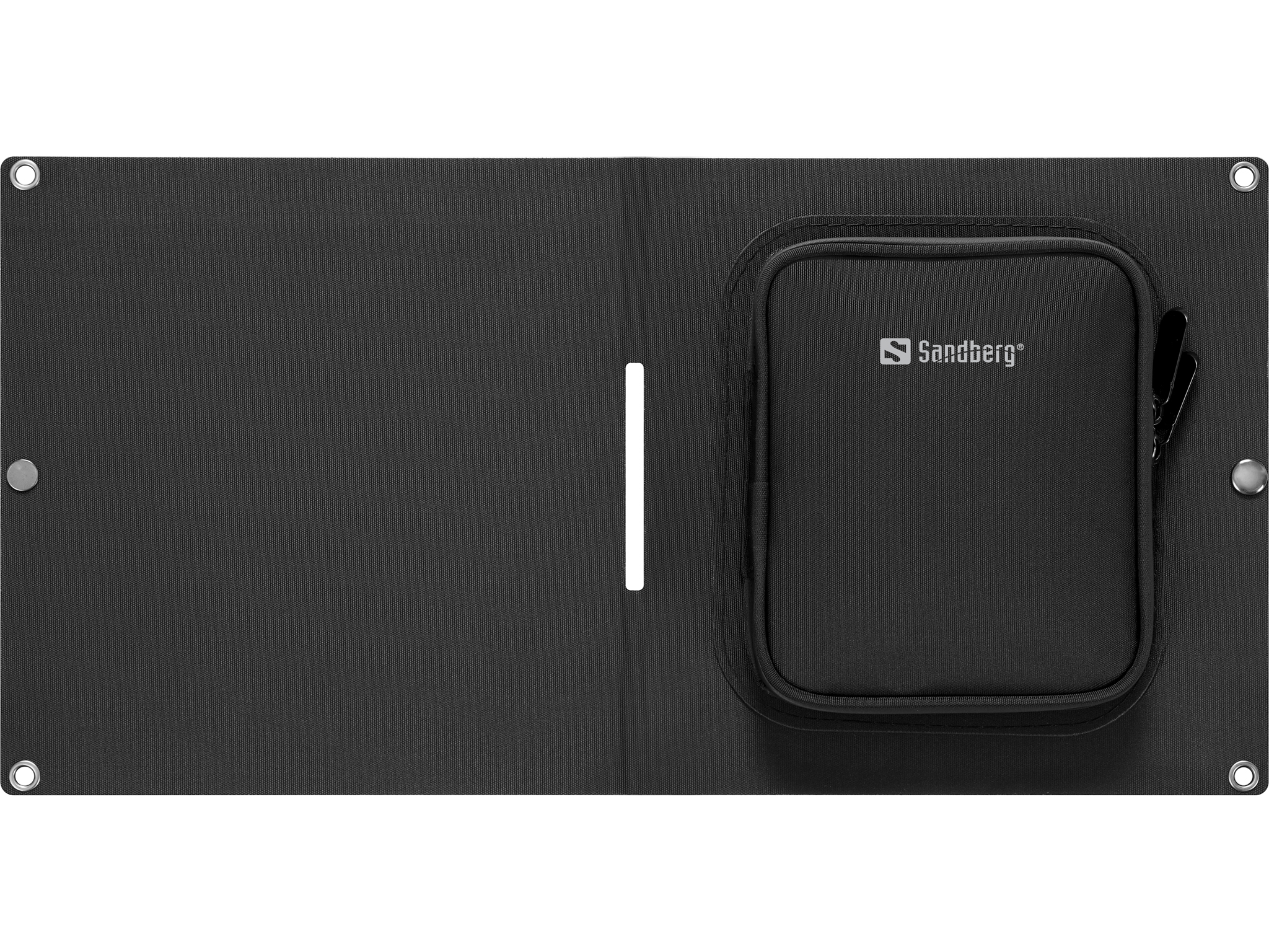 Sandberg 421-42 Solarladegerät 15 W Lightweight USB-A/C IP67 Schwarz