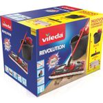 Vileda 158575 Wischsystem & -eimer Einzeltank Schwarz (158576)