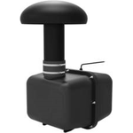 Omnitronic GSUB-8 Außenlautsprecher 180 W IP54 Schwarz 1 St. (80710155)