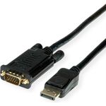 Value 11.99.5801 DisplayPort-Kabel 1,5 m VGA (D-Sub) Schwarz (11.99.5801)