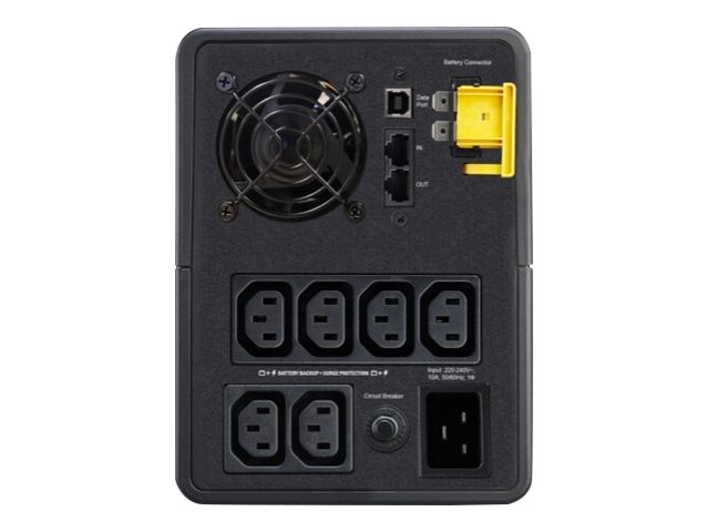 APC Back-UPS BX Series BX2200MI Line-Interactive USV 2200 VA 1200 W Schwarz