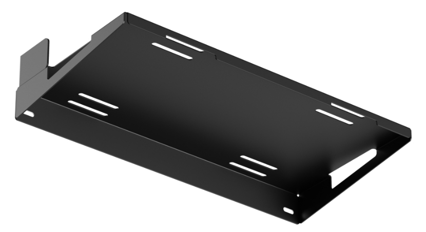 Oplite PC-Konsolenhalter für R8 Cockpit, Stahl, 30 kg Belastbarkeit, Schwarz