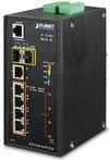 Planet IGS-5225-4UP1T2S gemanaged L2+ Gigabit Ethernet (10/100/1000) Energie Über Ethernet (PoE) Unterstützung Schwarz Netzwerk-Switch (IGS-5225-4UP1T2S)