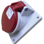 MENNEKES 3473 CEE Anbausteckdose TwinContact 16 A 5p Rot (3473)