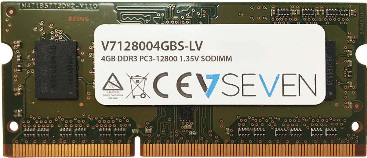 V7 DDR3 4 GB SO DIMM 204-PIN (V7128004GBS-DR-LV)