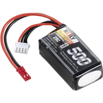 Reely Modellbau-Akkupack (LiPo) 11.1 V 500 mAh Zellen-Zahl: 3 25 C Softcase BEC (RE-7851450)