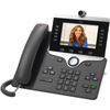 Cisco IP Phone 8845 - IP-Videotelefon - mit Digitalkamera, Bluetooth-Schnittstelle - SIP, SDP - 5 Leitungen - holzkohlefarben