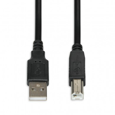 iBox IKU2D USB-Kabel USB 2.0 USB A USB B 1,8 m Schwarz