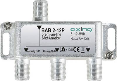 Axing BAB 2-12P Kabelsplitter Grau (BAB 2-12P)