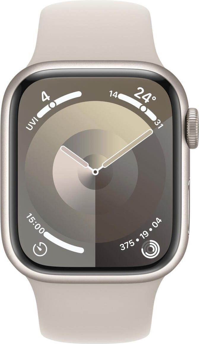 APPLE Watch Series 9 GPS + Cellular 41mm Starlight Aluminium Case 